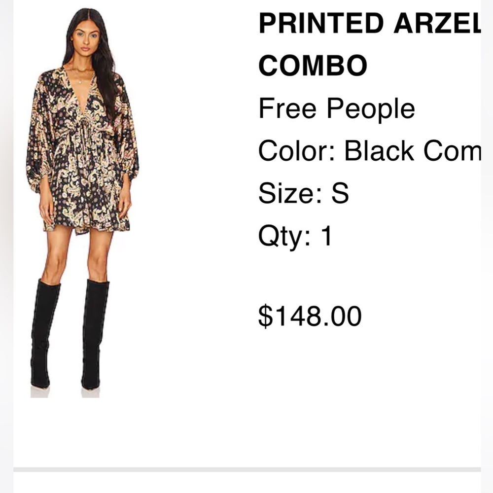 Free People dress. Worn once
